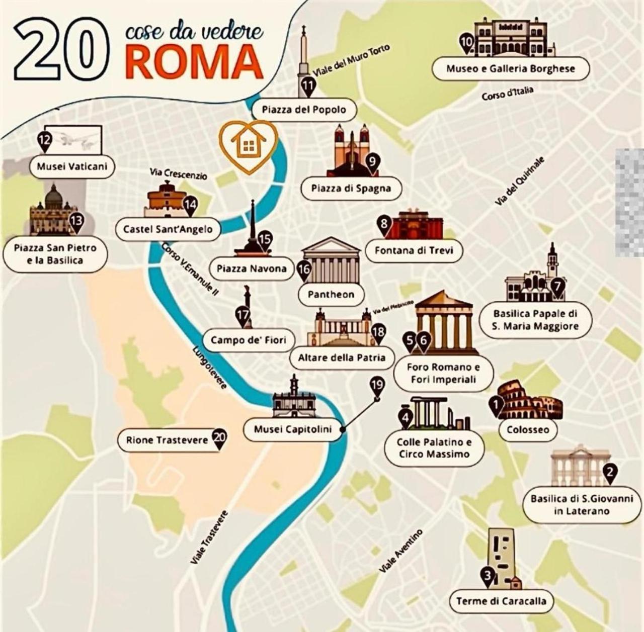 Residenza Lungotevere Dei Mellini โรม ภายนอก รูปภาพ